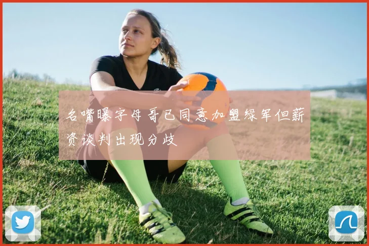 名嘴曝字母哥已同意加盟绿军但薪资谈判出现分歧